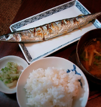 さんま塩焼き
