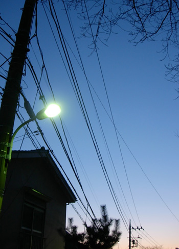 夕暮れ
